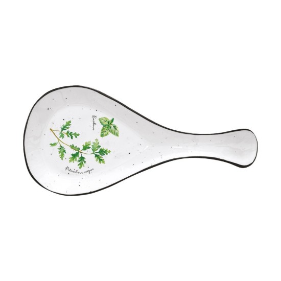 Spoon rest, porcelain, 26 x 12 cm, "Herbarium" - Easy Life