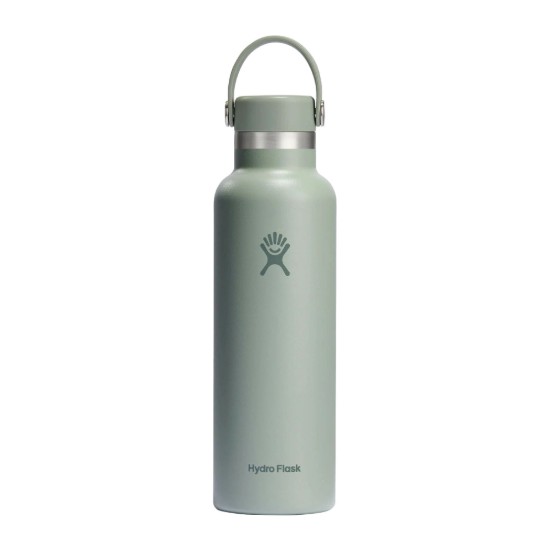 Thermally insulated bottle, stainless steel, 590 ml, "Wide Sip", Agave - Hydro Flask