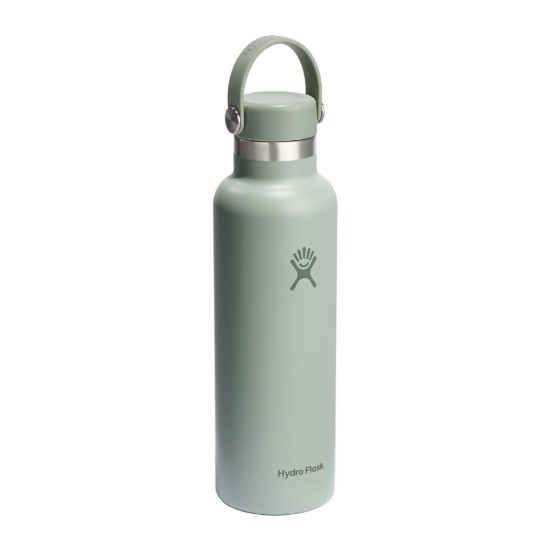Thermally insulated bottle, stainless steel, 590 ml, "Wide Sip", Agave - Hydro Flask