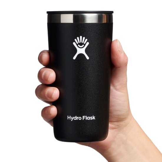 Termoizolacijska čaša, nehrđajući čelik, 355 ml, "All Around", crna - Hydro Flask