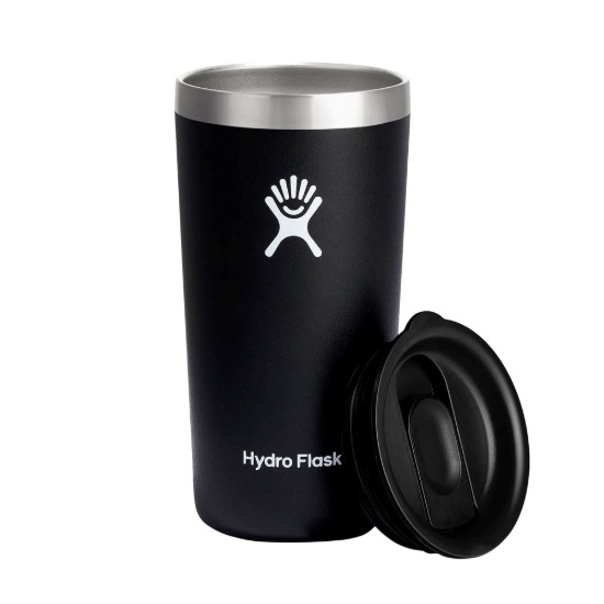 Termoizolacijska čaša, nehrđajući čelik, 355 ml, "All Around", crna - Hydro Flask