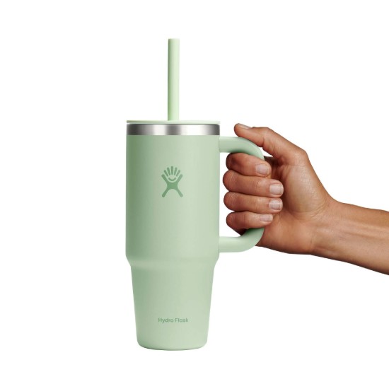 Toplinski izolirana čaša, nehrđajući čelik, 710 ml, "All Around Travel", Aloe - Hydro Flask