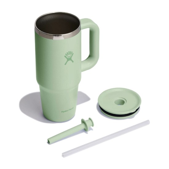 Toplinski izolirana čaša, nehrđajući čelik, 710 ml, "All Around Travel", Aloe - Hydro Flask