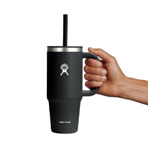 Toplinski izolirana čaša, nehrđajući čelik, 710 ml, "All Around Travel", crna - Hydro Flask