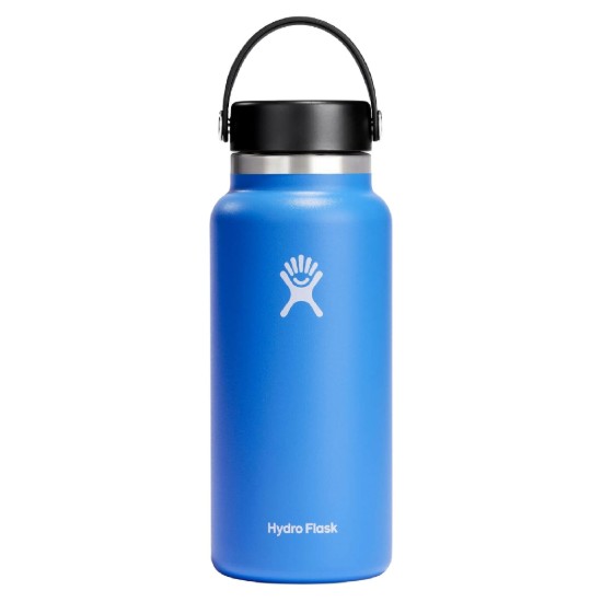 Thermally insulated bottle, stainless steel, 950 ml, "Wide Mouth", Cascade - Hydro Flask