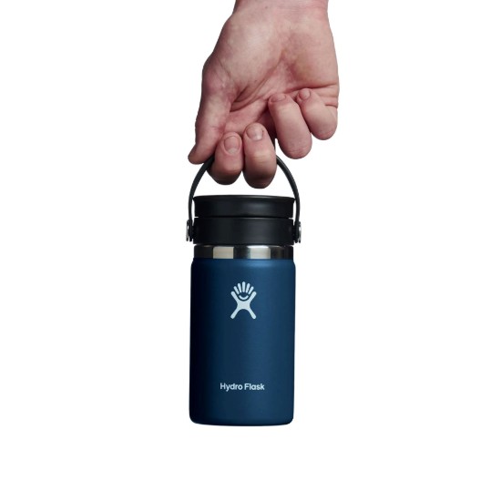 Thermo-isolating bottle, stainless steel, 355 ml, "Wide Sip", Indigo - Hydro Flask