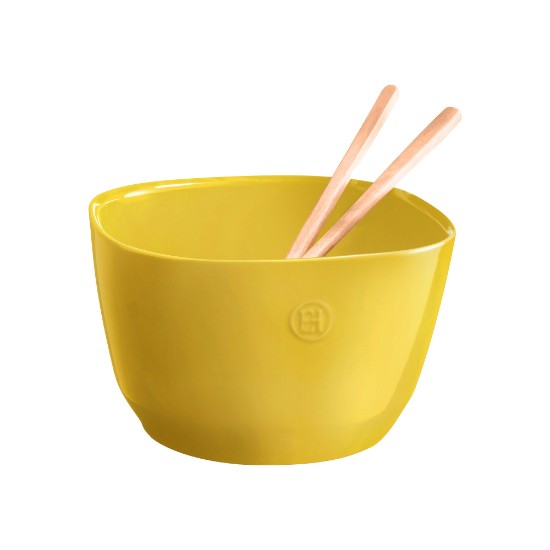 Чинија за салату, керамичка, 22 цм/3,7 л, Provence Yellow - Emile Henry
