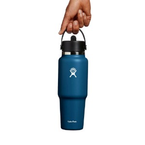 Toplinski izolirana boca, nehrđajući čelik, 950 ml, "Wide Straw", Indigo - Hydro Flask