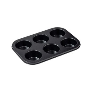 Baking mould for 6 muffins, carbon steel, "Daily" - Pyrex