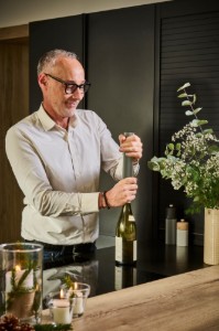 Manual vacuum pump for wine and champagne, "Line" - Peugeot