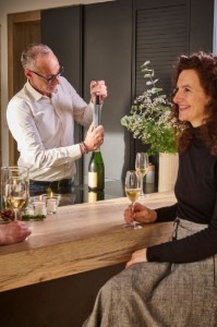 Manual vacuum pump for wine and champagne, "Line" - Peugeot