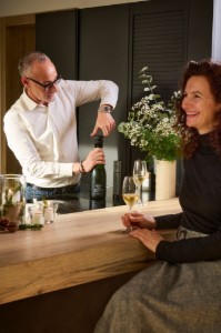 Manual vacuum pump for wine and champagne, "Line" - Peugeot
