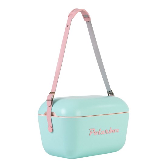 Охладителна кутия, 20 л, "Pop", Cyan - Baby Rose - Polarbox