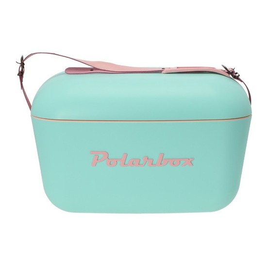 Охладителна кутия, 20 л, "Pop", Cyan - Baby Rose - Polarbox