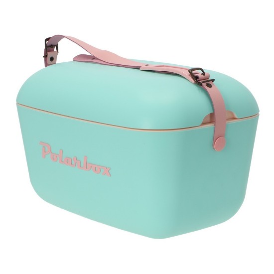 Охладителна кутия, 20 л, "Pop", Cyan - Baby Rose - Polarbox