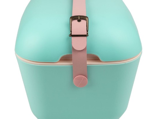 Охладителна кутия, 20 л, "Pop", Cyan - Baby Rose - Polarbox