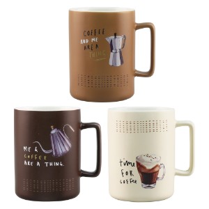 Porcelain mug, 405 ml - Anilar