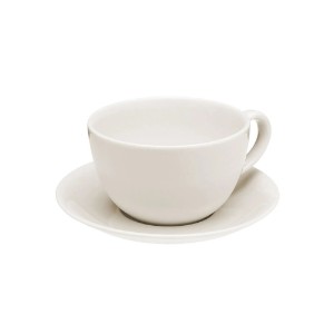 Teetasse mit Untertasse, Porzellan, 355 ml, "Alumilite Soley" - Porland