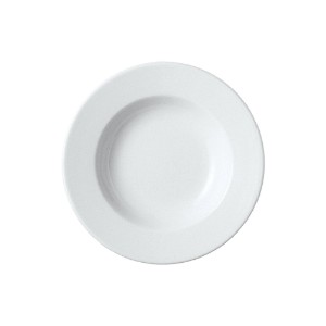 Deep plate, porcelain, 22 cm, "Alumilite Soley" - Porland