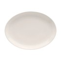 Assiette Ovale En Porcelaine, 30 Cm, "Alumilite Soley" - Porland-image