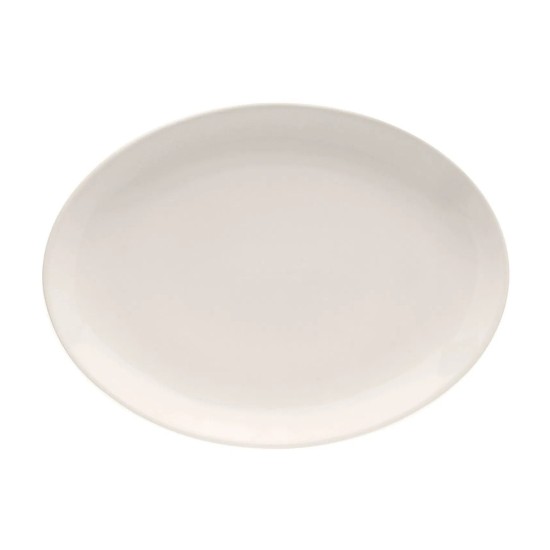 Pláta ubhchruthach, poirceallán, 30cm, "Alumilite Soley" - Porland