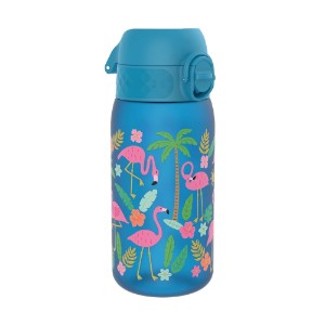Garrafa de água para crianças, recyclon™, 350 ml, Flamingos - Ion8