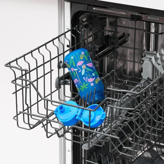 Garrafa de água para crianças, recyclon™, 350 ml, Flamingos - Ion8