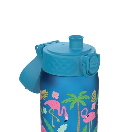 Garrafa de água para crianças, recyclon™, 350 ml, Flamingos - Ion8
