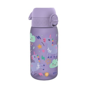 Garrafa de água para crianças, recyclon™, 350 ml, Periwinkle, Unicorns - Ion8