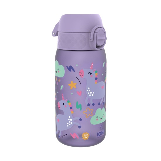 Garrafa de água para crianças, recyclon™, 350 ml, Periwinkle, Unicorns - Ion8