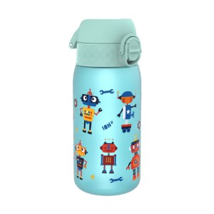 Garrafa de água para crianças, recyclon™, 350 ml, Robots - Ion8