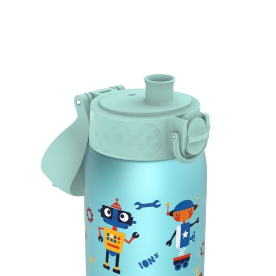 Garrafa de água para crianças, recyclon™, 350 ml, Robots - Ion8