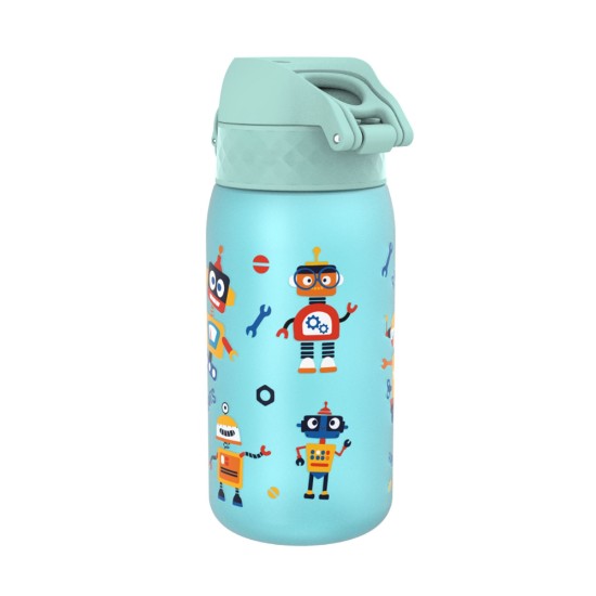 Garrafa de água para crianças, recyclon™, 350 ml, Robots - Ion8