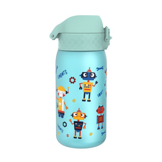 Garrafa de água para crianças, recyclon™, 350 ml, Robots - Ion8