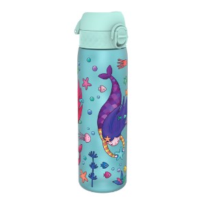 Garrafa de água "Slim" para crianças, recyclon™, 500 ml, Mermaids - Ion8