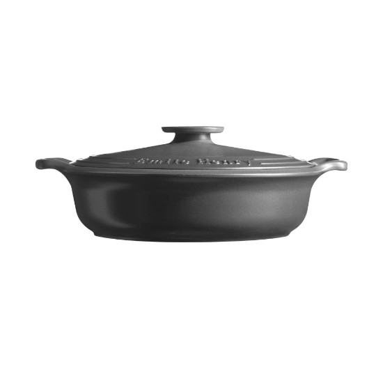 Braiser güveç kabı, seramik, 34cm/3.2L, "Sublime", Slate - Emile Henry