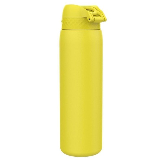 Buidéal uisce, cruach dhosmálta, 1200ml, Yellow - Ion8