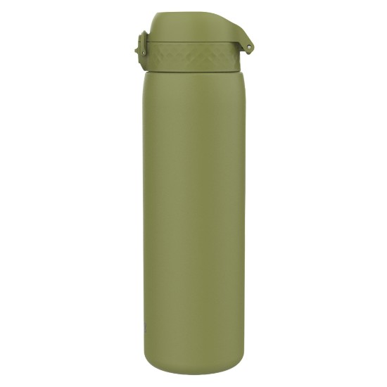 Buidéal uisce, cruach dhosmálta, 1200ml, Khaki Green - Ion8
