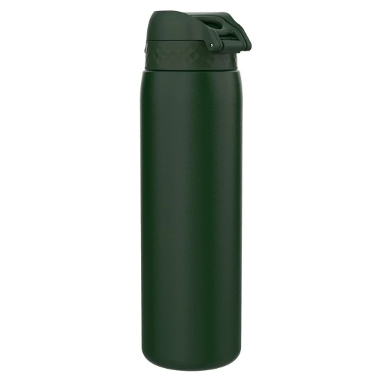 Buidéal uisce, cruach dhosmálta, 1200ml, Dark Green - Ion8