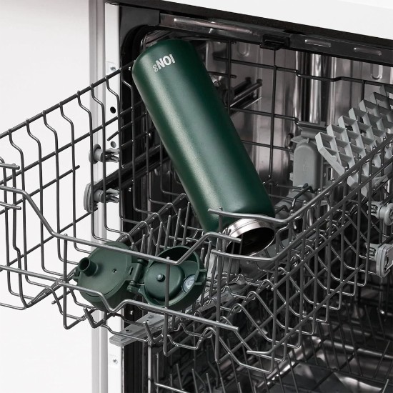 Buidéal uisce, cruach dhosmálta, 1200ml, Dark Green - Ion8