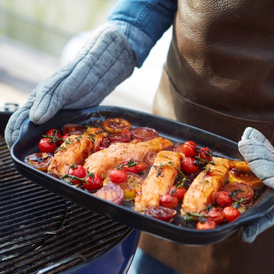 Посуда за роштиљ BBQ, керамика, 42,5x27,5 цм, Truffle - Emile Henry