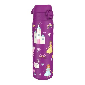 Garrafa de água "Slim" para crianças, aço inoxidável, 600ml, Princess - Ion8