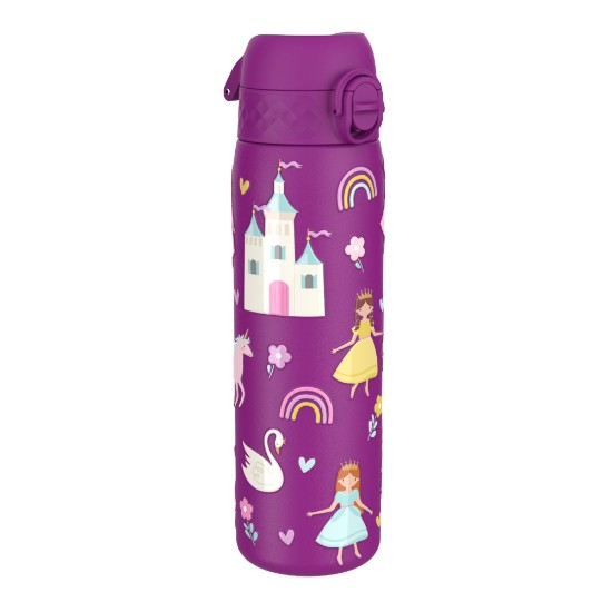 Garrafa de água "Slim" para crianças, aço inoxidável, 600ml, Princess - Ion8
