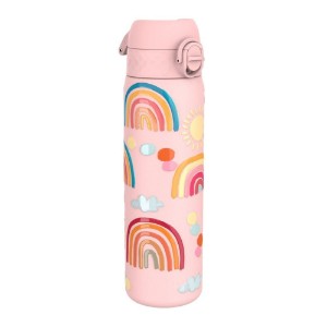 "Slim" vattenflaska, rostfritt stål, 500ml, Rainbows - Ion8