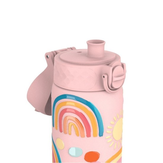 "Slim" vattenflaska, rostfritt stål, 500ml, Rainbows - Ion8