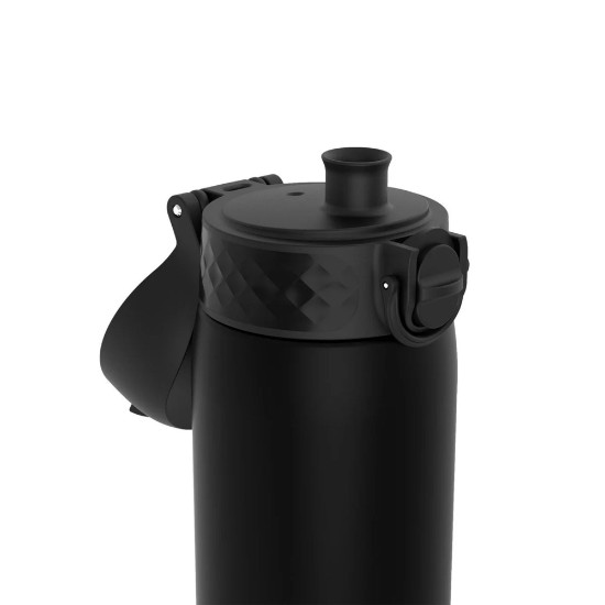"Slim" vattenflaska, rostfritt stål, 500ml, Black - Ion8