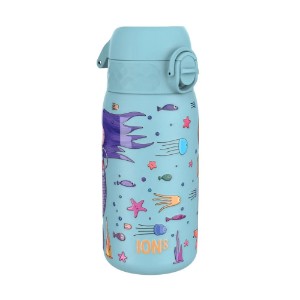 Vandflaske til børn, rustfrit stål, 400 ml, Mermaids - Ion8