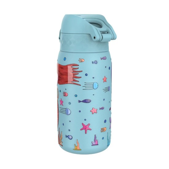 Vandflaske til børn, rustfrit stål, 400 ml, Mermaids - Ion8