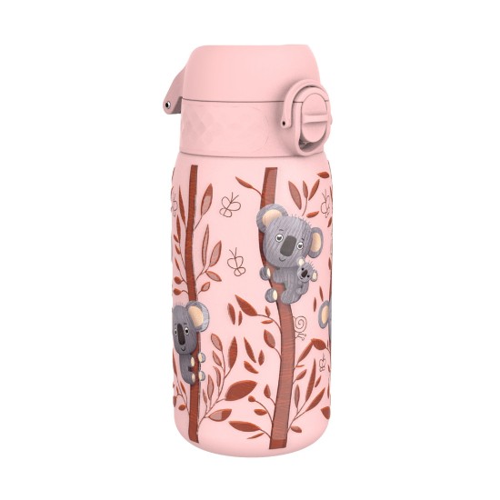 Vandflaske til børn, rustfrit stål, 400 ml, Koala - Ion8