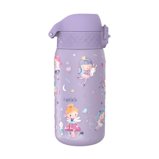 Vandflaske til børn, rustfrit stål, 400 ml, Fairies - Ion8